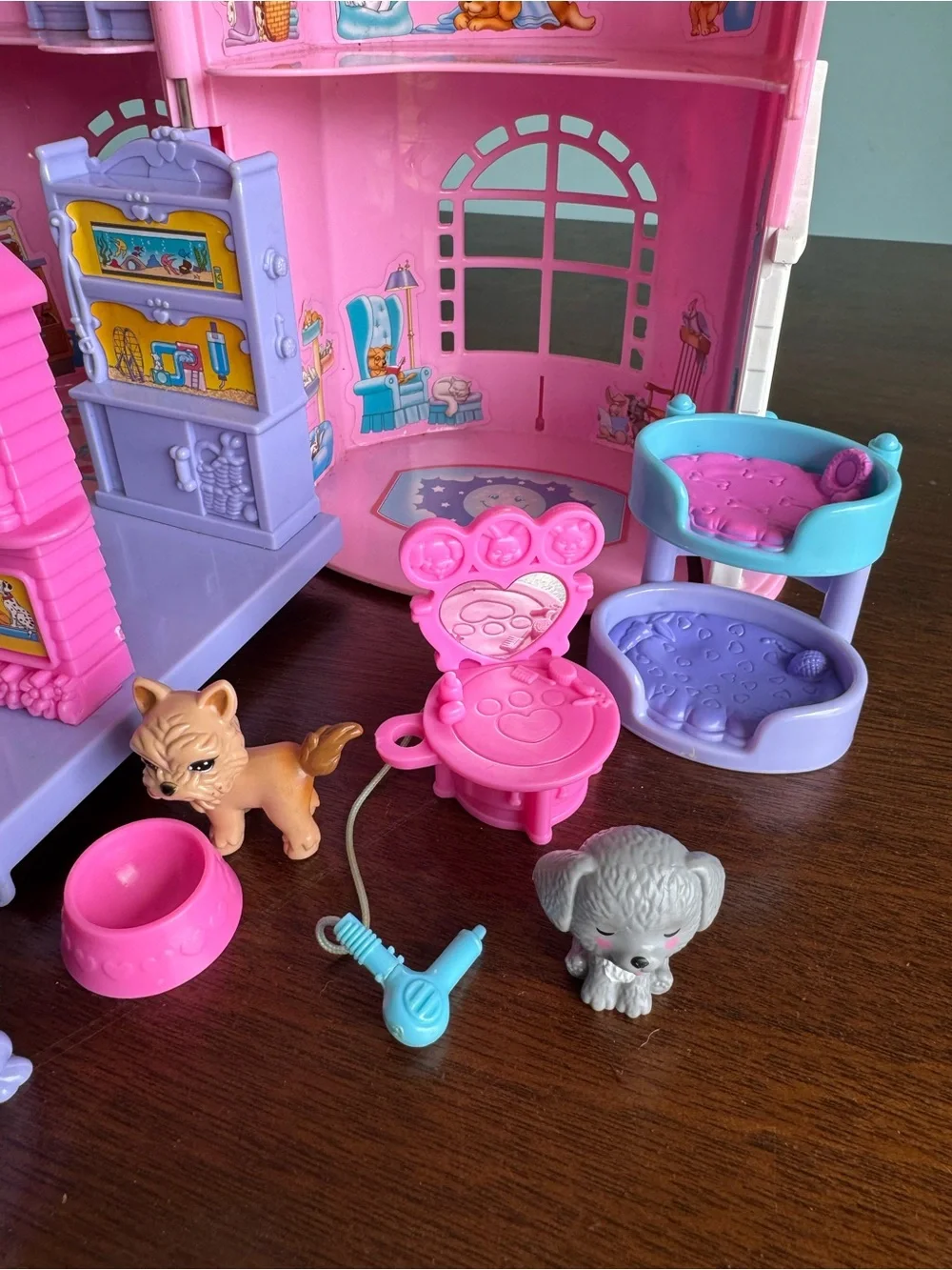 Fisher-Price Sweet Streets Pet Parlor Playset with Animals and Furniture